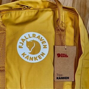 Fjallraven Kanken Backpack in Maple Yellow